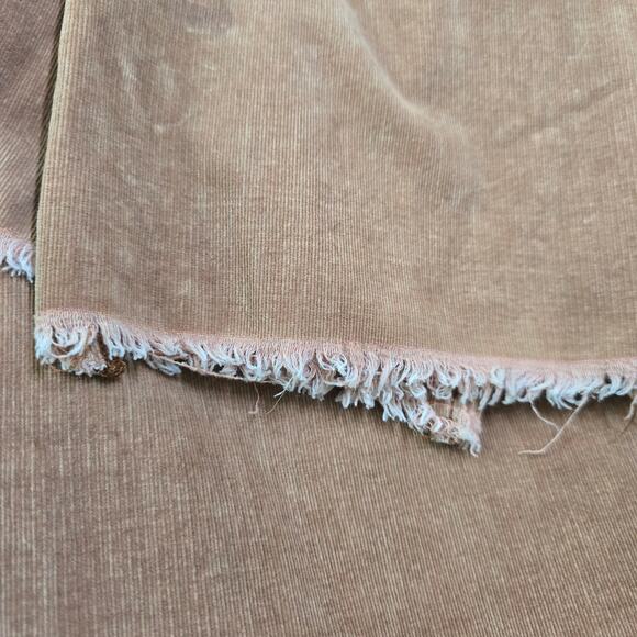 American Eagle Outfitters Women Corduroy High-Rise Crop Flare Pants Brown SZ 16 - Picture 7 of 8